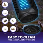 Liba Electric Bug Zapper - Powerful 4000v Grid  Indoor   Outdoor Insect Killer W
