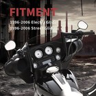 Prewired 14  Bagger Handlebar For Harley 96-06 Street Glide Electra Glide Black