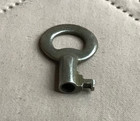 Vintage Antique Open Barrel Small Skeleton Key Padlock Desk Lock