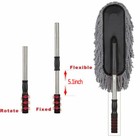 Adjustable Telescopic Car Wash Brush Kit Mop Long Handle Vehicle Cleaning Tool
