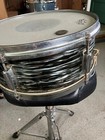Vintage Black Oyster Pearl Zim-gar Snare Drum 5x14 Pearl Mij Pearl Tama Japan
