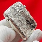 Solid   Sterling Silver - Antique - Match Safe Vesta Case Box Holder