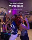 Soundcore Rave 3s Ai Karaoke Party Speaker  2 Wireless Microphones 200w For Home