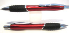 Lot Of 20 Terzetti Bump Red Click Ballpoint Pen-large Heavy Metal  sure Grip