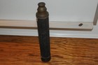 Antique Brass 2-draw Spyglass Nautical Telescope Leather Late 1800s Day   Night 