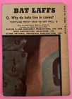 Vintage 1966 Batman Topps Bat Laffs  13 Batman