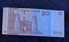 Tajikistan  20 Som  2021  Cir  Free Shipping