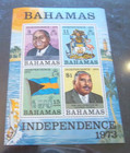 Bahamas Sc 351a Souvenir Sheet - Independence 1973 - Mnh