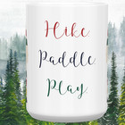 Hudson Bay  inspired  Trapper Stripe 4 Point Blanket Large 15 Oz  Coffee Mug
