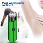 1pc Mini Electric Shaver Rechargeable Portable Razor With Led Display - New