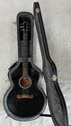 1997 Gibson Ec-10 Standard Acoustic Electric Guitar Black Usa W  Hardshell Case