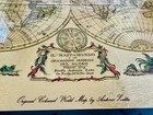 Originai Il Mappamondo Del Globo 1774 By Antonio Zatta  Antique Art  Gold