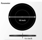 16 lazy Susan 360 Deg Rotating Heavy Duty Turntable Display Stand For Monitor Tv