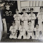 Vintage Photograph Rutherford County Rockets Youth Baseball Team Photo 1961 Nc