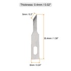 60pcs Exacto Knife Blades  a16 Hobby Knife Replacement Blades Refills