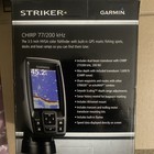  new  Garmin Striker 4 Gps   Transducer Fishfinder With Chirp  010-01550-00