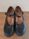 Dansko Missy Black Nubuck Leather Mary Jane Clogs Size 39 Us 8 5 9 Comfort Shoes