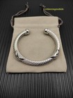 New 925 Silverdyurrmandouble X Bracelet With Diamonds