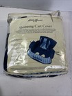 Infant Brown light Blue Shopping Cart   High Chair Cover H