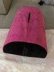 Liberator Positioning Rounded Wedge Pillow Adult Toy Mount Hot Pink Double Cover