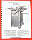Craftsman 10  Table Saw 103 27270 Owner Operator   Parts Manual 0168