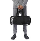 Reebok Style Foundation Unisex Black Cylinder Gym Bag V4012