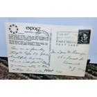 Expo67 1967 Montreal Canada Lincoln Four Cent Stamp Vintage 60s Italy Postcard