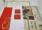 Chasen s Restaurant Menu - Bag - Matchbooks Article - Recipe Los Angeles  Ca Lot