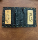 Tom Fugle Handmade Biker Leather Wallet Luger 