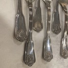 London Shell  silverplate  Salad Fork