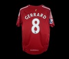 Steven Gerrard  8 Liverpool 2006-2007 Home Red Jersey Short Sleeve