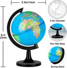 5 5  World Globe For Kids Learning  Educational Rotating World Map Globes Min   