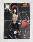 Kiss 1976 Paul Stanley Chopper German Poster Music Magazine 1970s Vintage Rare