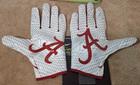 Nike Vapor Knit 2 Ncaa Alabama Crimson Tide Receiver Football Gloves  Large  Nwt