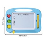Magnetic Drawing Board For   Colorful Erasable Doodle Board With Magnet Pen     