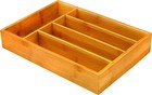 Bamboo Tray Silverware Organizer Hardware Organizer Cutlery Tray Utopia Kitchen