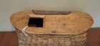Vintage Split Ash Creel Ojibwe Native American Cross Village  Michigan Ca  1910