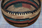 Lovely Colorful African Woven Basket