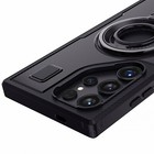 For Samsung Galaxy S25 Plus ultra Ring Stand Holder Rubber Case Shockproof Cover