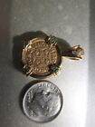 1720 22k Gold Portugal 400 Reis Coin Pendant 18k Frame