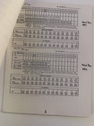 Military War Games Training First Battle Handout Sample Tally Sheet Booklet Ephe