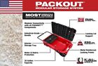 Milwaukee Tool 48-22-8428 Packout Rolling Tool Chest  Black red  Plastic  38 In