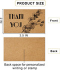 180 Mini Thank You Cards For Small Business 6 Designs Bulk Greeting Cards 2x3 5 