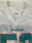  53 Miami Dolphins Game Used White Nike Practice Jersey Size-56