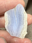 Namibia Blue Lace Agate Rough Slab Lapidary Cabochon 18 Grams