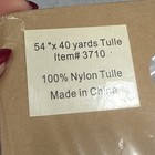 Light Turquoise Tulle Fabric 54  Wide X 40 Yard Bolt For Party Decorations