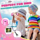 Unicorn Binoculars Toys For Kids 3 4 5 6 7 8 Year Old Girls Christmas Pink 