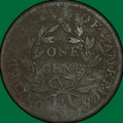 1798 Draped Bust Large Cent Good G Coin  Corrosion  37339