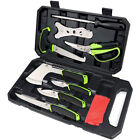 Mossy Oak Hunting Field Dressing Kit 10pc Butcher Game Processing Set W case New