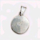 Vintage Mexican Sterling Silver Abalone Pendant     Marked 925 Tp-45 Taxco